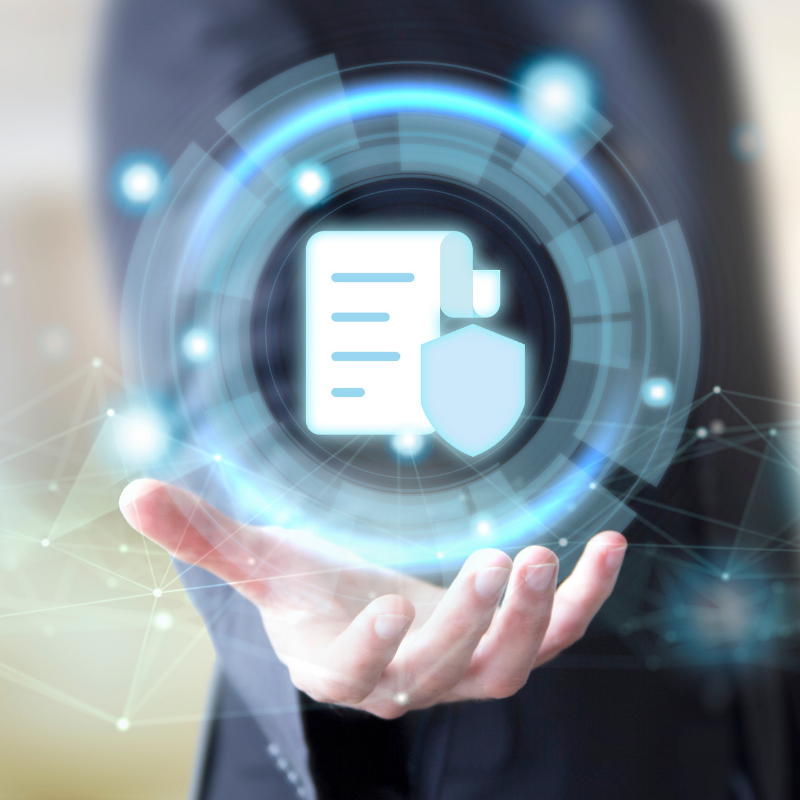 Pessoa testando um certificado