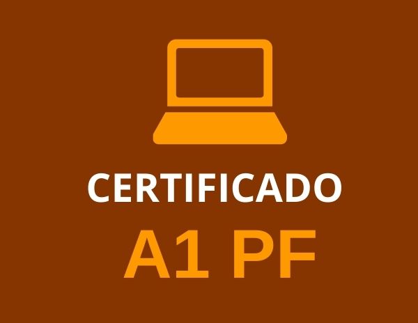 Certificado Digital A1 para Pessoa Física